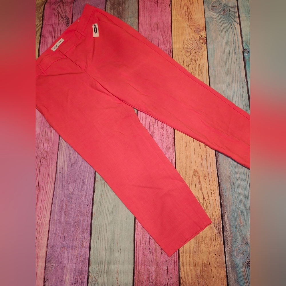 Old Navy 16T Peach Harper Chino Pants #0372